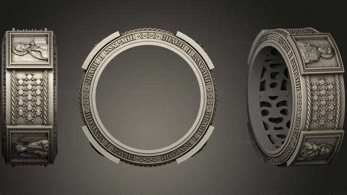 Ювелирные перстни и кольца (Кольцо 178, JVLRP_0660) 3D модель для ЧПУ станка
